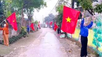 Đường cờ Tổ quốc - biểu tượng của niềm tự hào dân tộc
