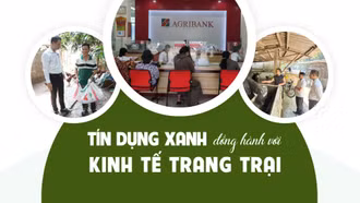 "Tín dụng xanh" đồng hành với kinh tế trang trại