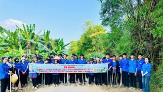 Bảo Yên: Hơn 500 đoàn viên, thanh niên ra quân "Ngày Chủ nhật xanh" năm 2025