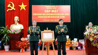 Đoàn Kinh tế - Quốc phòng 345 gặp mặt kỷ niệm 80 năm ngày thành lập Quân đội nhân dân Việt Nam