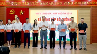 Đảng ủy Khối Cơ quan - Doanh nghiệp tỉnh bế giảng lớp bồi dưỡng lý luận chính trị dành cho đảng viên mới