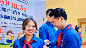 Tập huấn kỹ năng, nghiệp vụ công tác Đội tại địa bàn dân cư năm 2025