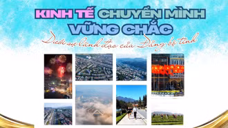 Kinh tế chuyển mình vững chắc dưới sự lãnh đạo của Đảng bộ tỉnh