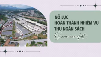 NỖ LỰC HOÀN THÀNH NHIỆM VỤ THU NGÂN SÁCH Ở MỨC CAO NHẤT