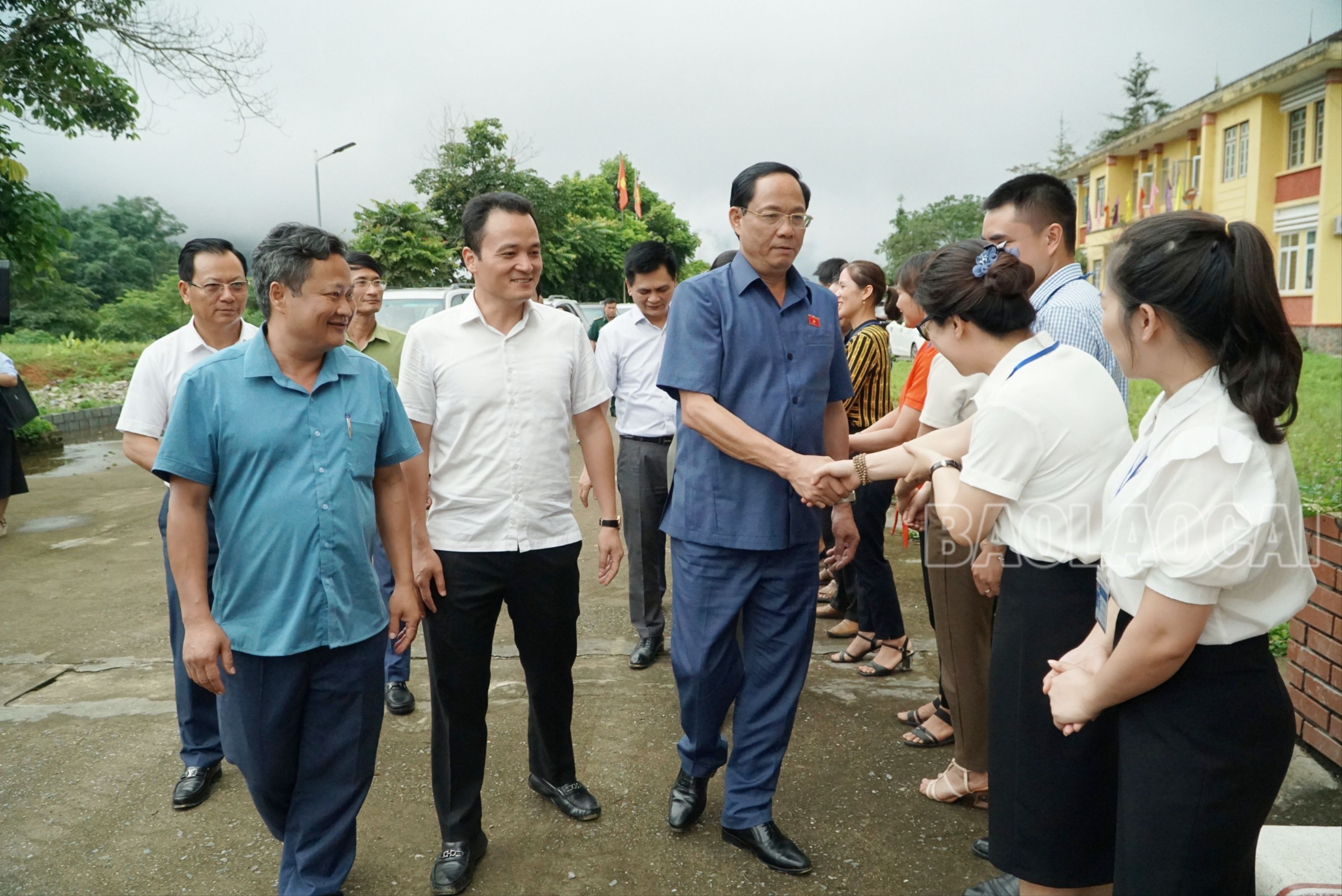 Đoàn đến thăm và làm việc tại xã Nậm Chảy. MTXX_MH20230705_134841128.jpg