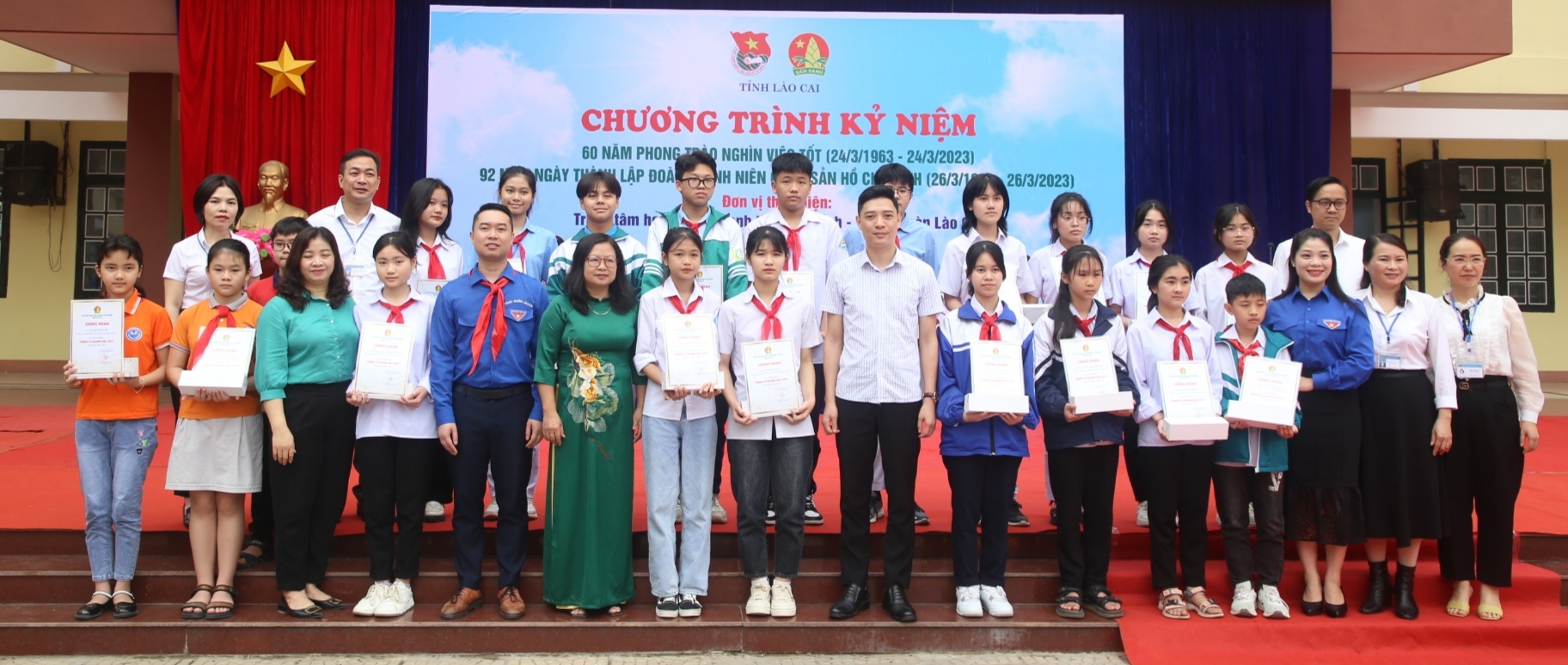 Tại Lào Cai, phong trào thi đua làm “nghìn việc tốt” đã xuất hiện những tấm gương măng non có tấm lòng nhân ái, “tuổi nhỏ chí lớn” vì cộng đồng. IMG_20230427_105636.jpg