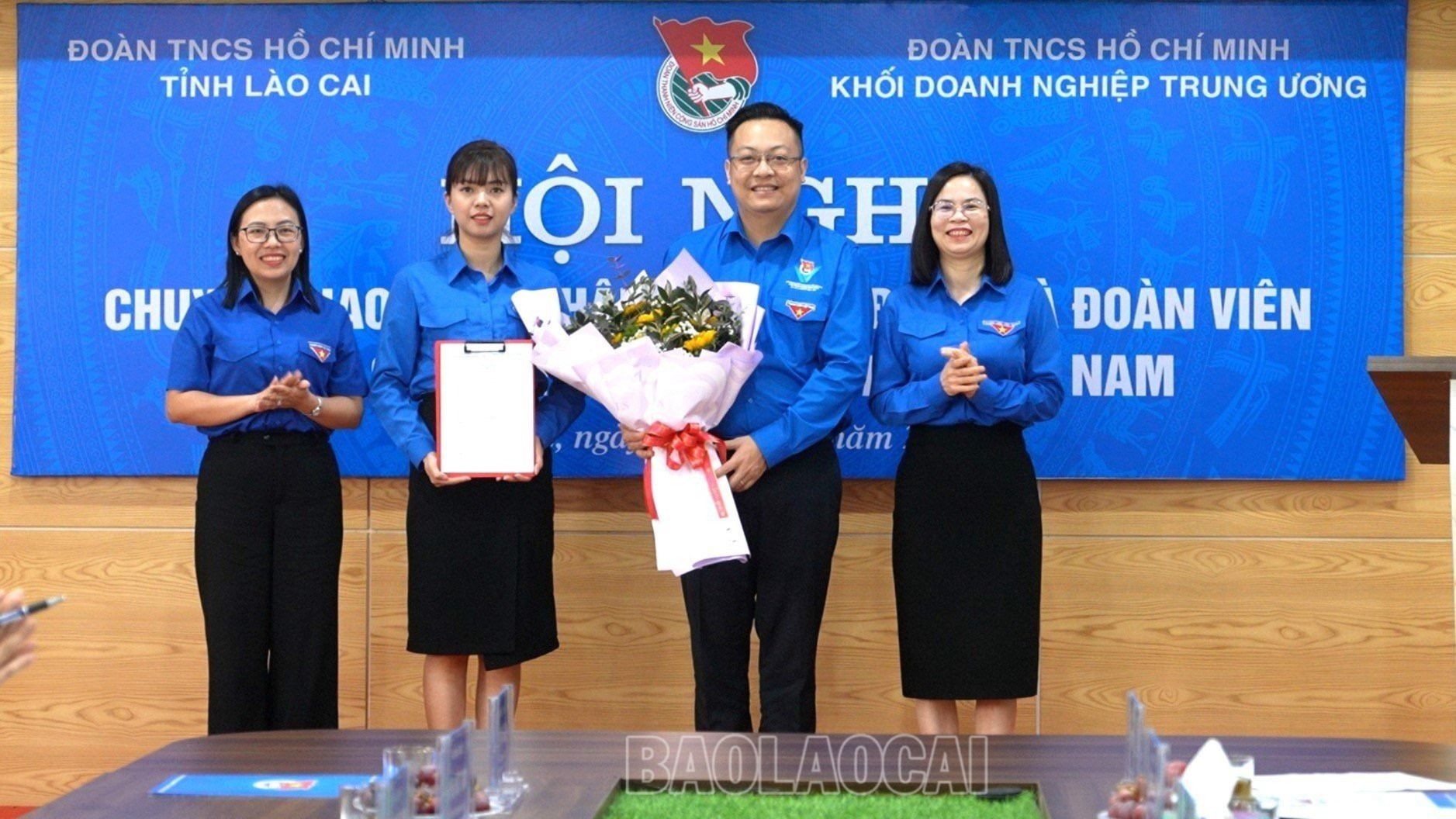 Ban Thường vụ Đoàn Khối doanh nghiệp Trung ương công bố quyết định tiếp nhận Đoàn thanh niên Công ty TNHH MTV Apatit Việt Nam về Đoàn Khối doanh nghiệp Trung ương. IMG_4768.JPG