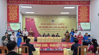 Đại hội điểm Hội Người cao tuổi xã Bảo Ái