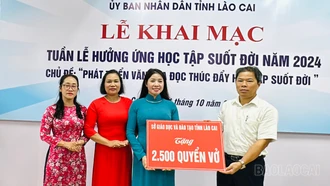 Phát động tuần lễ hưởng ứng học tập suốt đời năm 2024