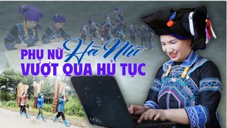 Phụ nữ Hà Nhì vượt qua hủ tục