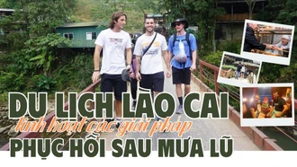 Du lịch Lào Cai linh hoạt các giải pháp phục hồi du lịch sau mưa lũ