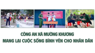 Công an xã Mường Khương mang lại cuộc sống bình yên cho Nhân dân