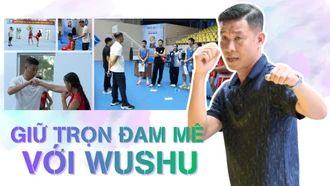 Giữ trọn đam mê với Wushu