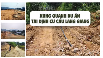 Xung quanh dự án tái định cư cầu Làng Giàng