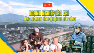 Doanh nghiệp Lào Cai vững niềm tin vào Đại hội XIV của Đảng