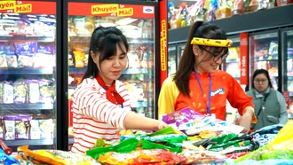 Trung tâm thương mại đảm bảo nguồn hàng phục vụ Tết