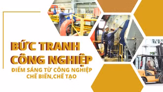 Bức tranh công nghiệp điểm sáng từ công nghiệp chế biến, chế tạo