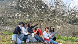 Khi mùa hoa quả trở thành sản phẩm du lịch