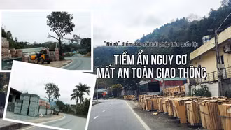 “Nở rộ” điểm đấu nối trái phép trên quốc lộ: Tiềm ẩn nguy cơ mất an toàn giao thông