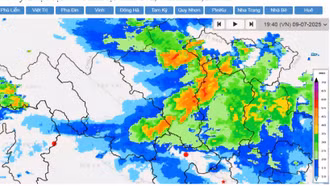 Cảnh báo mưa dông, mưa lớn cục bộ trên địa bàn tỉnh Lào Cai