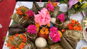 5 loại bánh thường có mặt trong mâm cỗ cúng rằm tháng 7 của đồng bào vùng cao