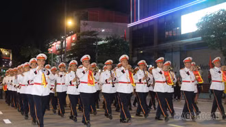 Hùng tráng lễ diễu hành biểu dương lực lượng Công an Nhân dân