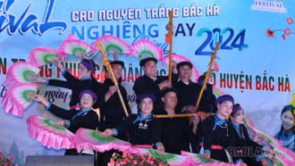 Khai mạc Festival Cao nguyên trắng Bắc Hà mùa Đông 2024