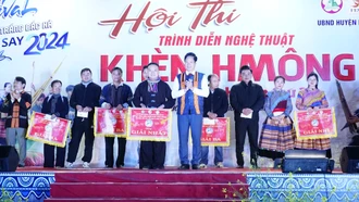 Đội Xín Mần giành giải Nhất Hội thi trình diễn nghệ thuật khèn Hmông