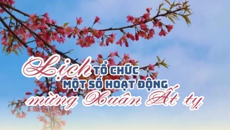 [Infographic] Lịch tổ chức một số hoạt động mừng Xuân Ất tỵ