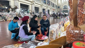 Chợ Sa Pa ngày giáp Tết