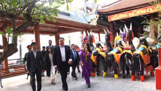 Đoàn công tác của Đại sứ quán Hợp chủng quốc Hoa kỳ tại Việt Nam thăm và khảo sát tại một số điểm du lịch ở Bảo Yên