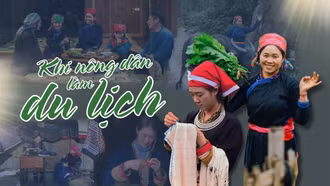 Khi nông dân làm du lịch