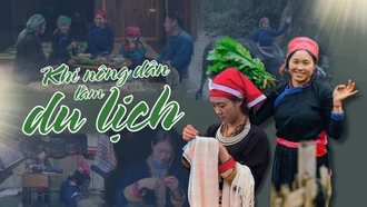 Khi nông dân làm du lịch