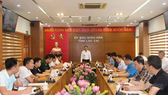 Đảm bảo tiến độ chuẩn bị Hội chợ Du lịch Quốc tế Lào Cai 2025
