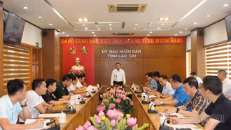 Đảm bảo tiến độ chuẩn bị Hội chợ Du lịch Quốc tế Lào Cai 2025