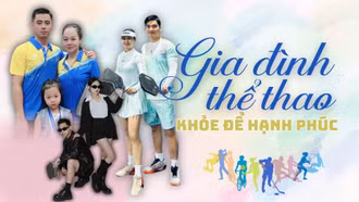 Gia đình thể thao - khỏe để hạnh phúc