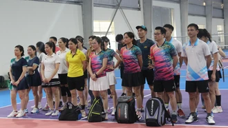 Khai mạc Giải Pickleball công đoàn Các cơ quan Đảng tỉnh