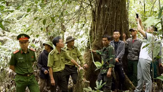 Khu Bảo tồn thiên nhiên Nà Hẩu chủ động phòng chống cháy rừng trong cao điểm nắng nóng