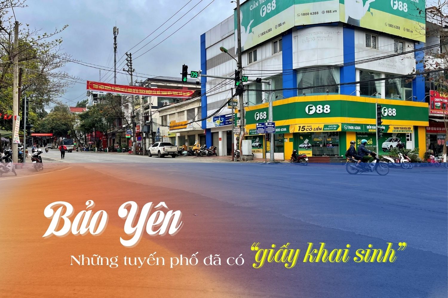 Bảo Yên: Những tuyến phố đã có “giấy khai sinh”