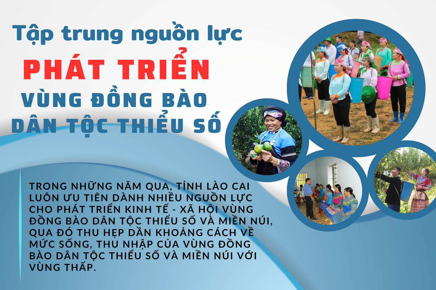 Tập trung nguồn lực phát triển vùng đồng bào dân tộc thiểu số