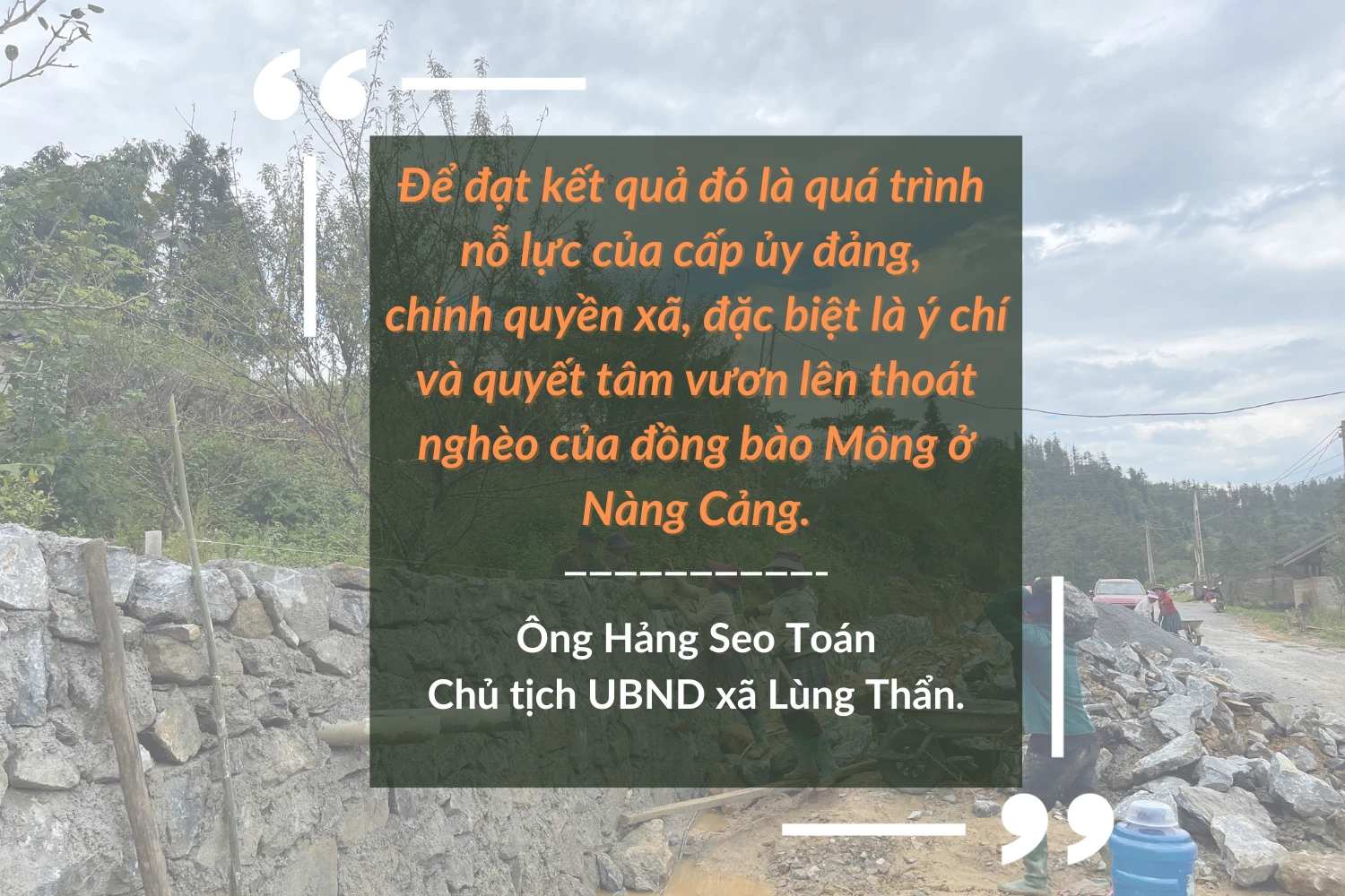 Người dân thôn Nàng Cảng chung tay hiến đất, làm đường giao thông nông thôn (3).png