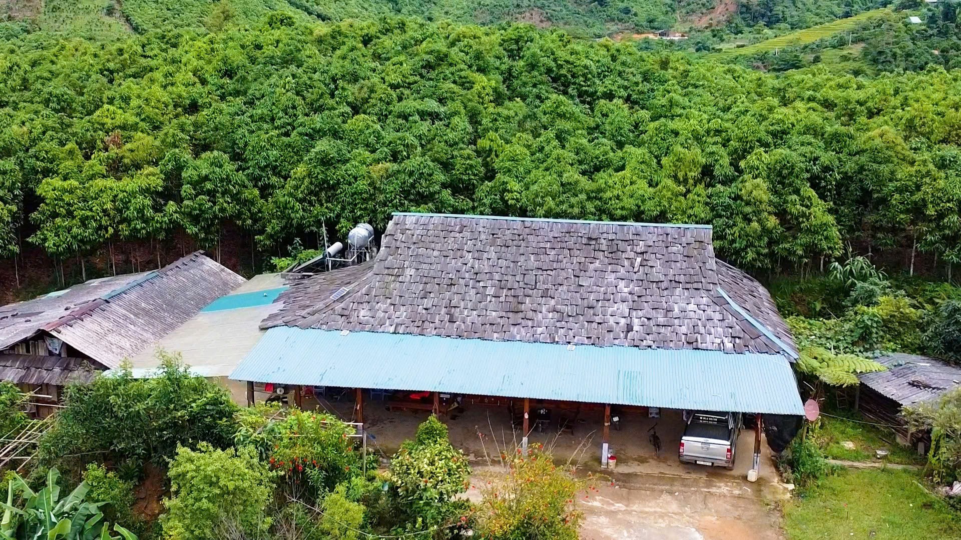 Ngôi nhà nằm sát rừng quế của đảng viên Lý Thị Chày. khe-trang-8.jpg
