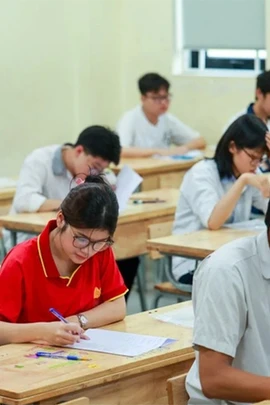 Thí sinh dự thi tốt nghiệp trung học phổ thông năm 2025.