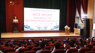 Huyện Bảo Yên triển khai nhiệm vụ năm học 2024 - 2025