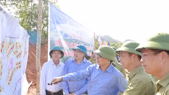 Khởi công xây dựng, tái thiết khu tái định cư thôn Làng Nủ