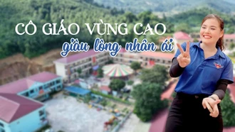 Cô giáo vùng cao giàu lòng nhân ái