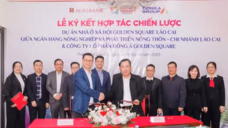 Agribank Chi nhánh tỉnh Lào Cai ký thỏa thuận hợp tác chiến lược về tài trợ cho vay ưu đãi phát triển nhà ở xã hội
