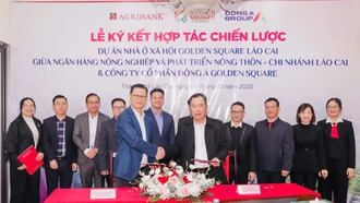 Agribank Chi nhánh tỉnh Lào Cai ký thỏa thuận hợp tác chiến lược về tài trợ cho vay ưu đãi phát triển nhà ở xã hội