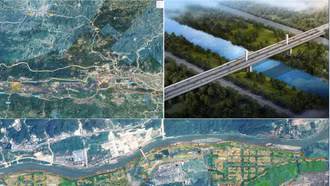 Ngày 31/3, khởi công xây dựng cầu đường bộ qua sông Hồng biên giới Bát Xát (Việt Nam) - Bá Sái (Trung Quốc)