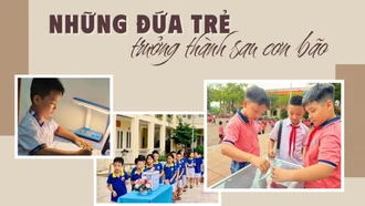 Những đứa trẻ trưởng thành sau cơn bão